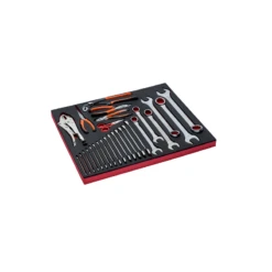 Bahco Module Mousse 3/3 Fit&Go Avec Jeu De Pinces Et Clés 27 Pièces FF1A26