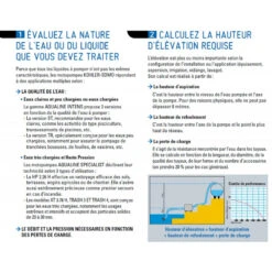 Motopompe Aqualine Intens 600 L/min (eau Chargée) -Kobleo motopompe aqualine intens 600 l min eau chargee sdmo 2