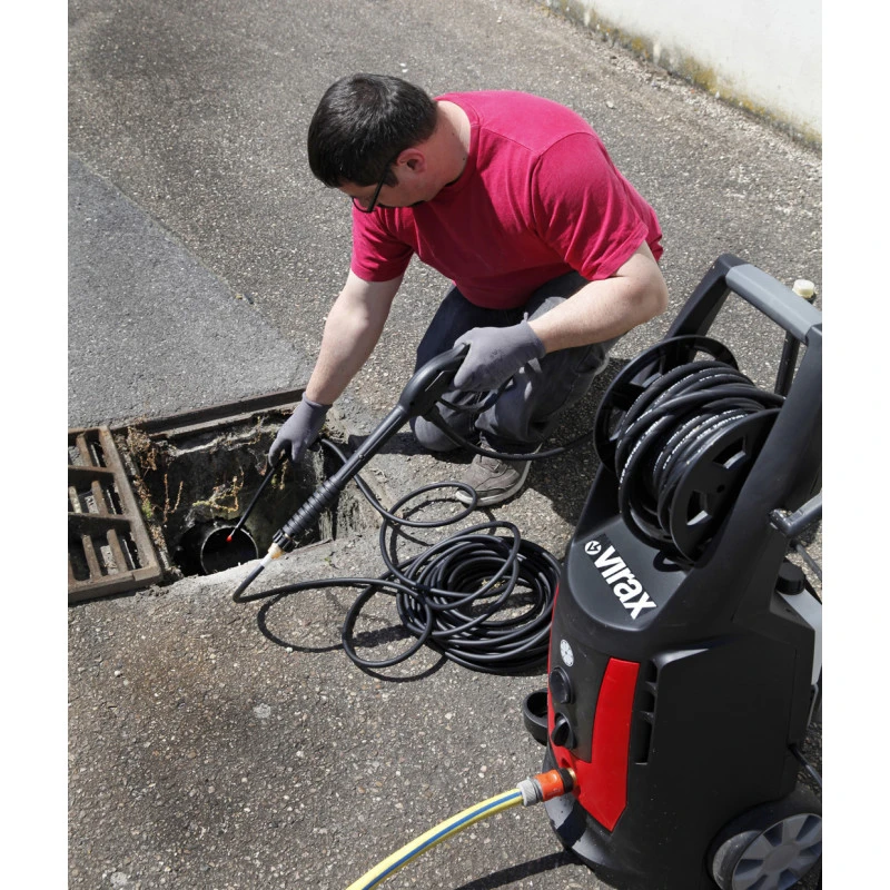 Nettoyeur-déboucheur HP Pro 160 Bar 3 KW Diam 40 Mm à 100 Mm 3 Nettoyeur-déboucheur HP Pro 160 Bar 3 KW Diam 40 Mm à 100 Mm – Image 3