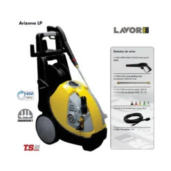 Nettoyeur Haute Pression 150 Bars 2900W 660L/h Sans Enrouleur Arizona