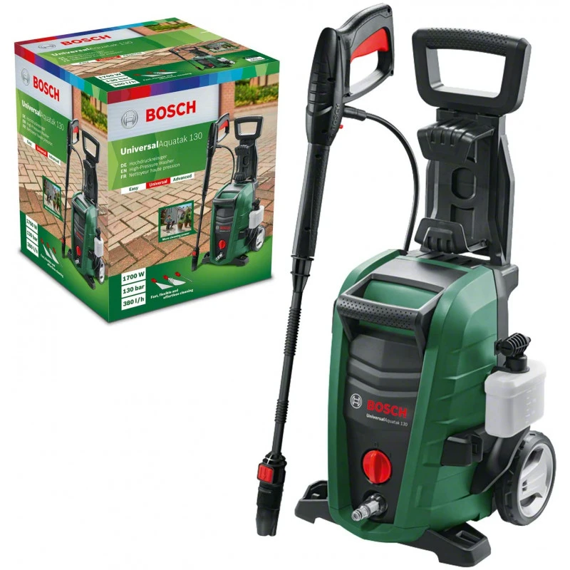 Bosch Nettoyeur Haute Pression 1700W 130 Bar 380 L/h Buse 3 1 UniversalAquat 2 Bosch Nettoyeur Haute Pression 1700W 130 Bar 380 L/h Buse 3 1 UniversalAquat – Image 2