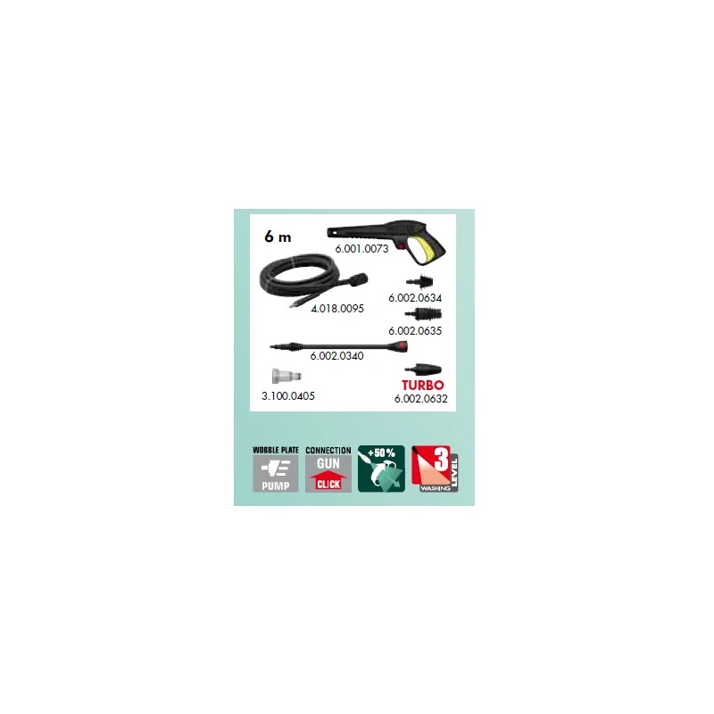 Nettoyeur Haute Pression 2 En 1 1800W 130 Bar 420 L/h Wave 130 Steam 2 Nettoyeur Haute Pression 2 En 1 1800W 130 Bar 420 L/h Wave 130 Steam – Image 2