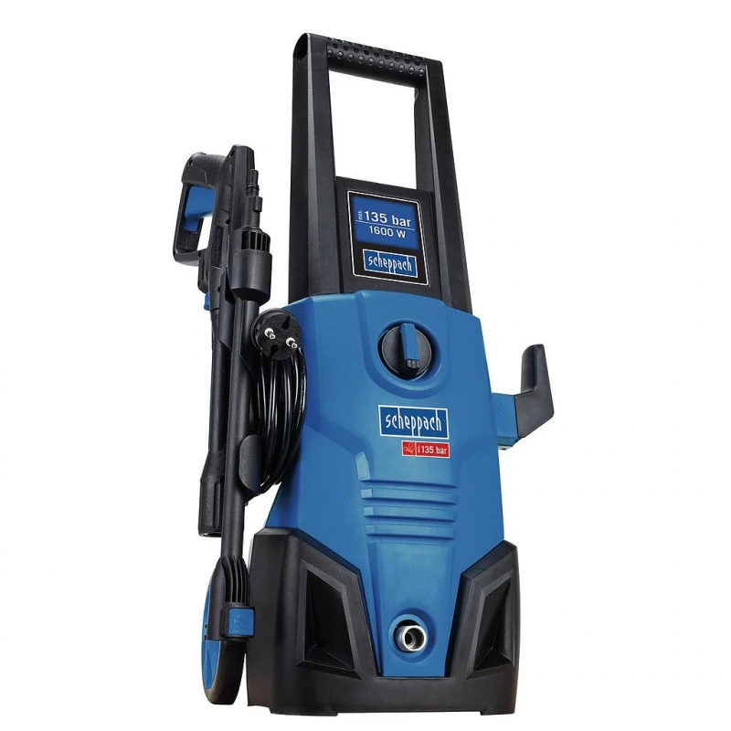 Scheppach Nettoyeur Haute Pression 1600 W 135 Bar Avec 9 Accessoires HCE1600 1 Scheppach Nettoyeur Haute Pression 1600 W 135 Bar Avec 9 Accessoires HCE1600