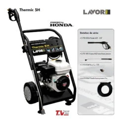 Nettoyeur Haute Pression Thermique 160 Bars 570L/h Sans Enrouleur Ther