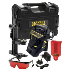 Stanley Niveau Laser Multilignes X3R-360° Rouge