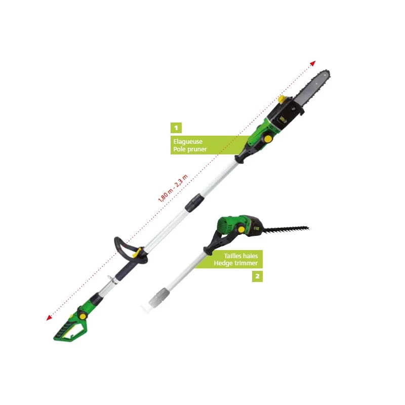 Outil De Jardin Multifonction 2 En 1 800 W OMF 600 5 Outil De Jardin Multifonction 2 En 1 800 W OMF 600 – Image 5