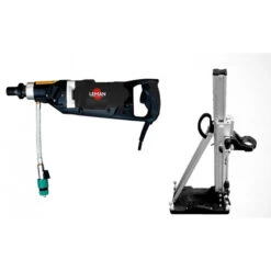 Pack Carotteuse Et Bâti PACKCAR201 2000W Mono 3 Vitesses Leman