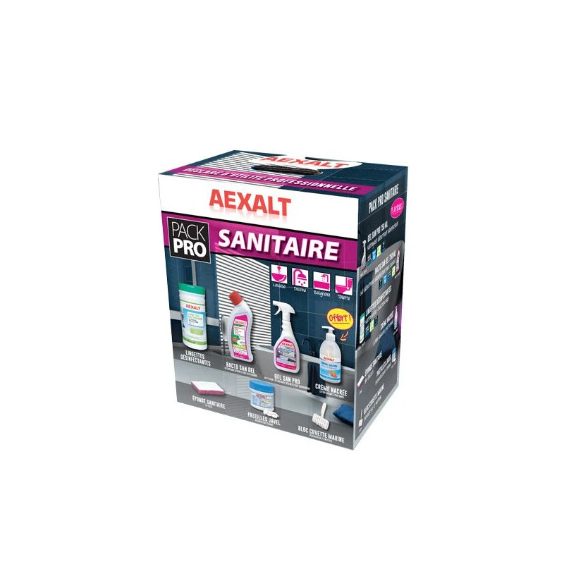 Aexalt Pack Complet 7 Produits Pro Sanitaire 1 Aexalt Pack Complet 7 Produits Pro Sanitaire