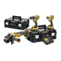 DeWALT Pack De 3 Machines 18V 5Ah Li-Ion DCD796 DCG405 DCF887 DCK384P2T