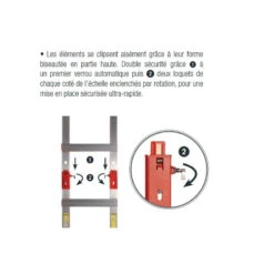 Pack 250mm Echelle De Toit Aluminium 485025 9 Pack 250mm Echelle De Toit Aluminium 485025 -Kobleo pack echelle de toit aluminium 485025 250mm 4