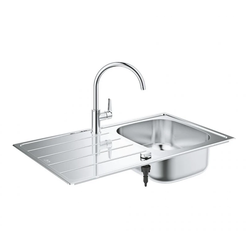 Grohe Pack évier Avec Mitigeur Cuisine Bau En Acier Inoxydable 31562SD0 1 Grohe Pack évier Avec Mitigeur Cuisine Bau En Acier Inoxydable 31562SD0