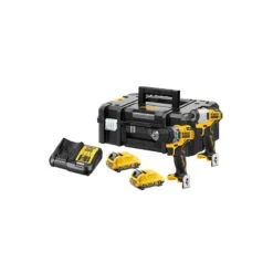 Pack Machines Brushless 12V Li-Ion 2x3.0Ah + Coffret T-STAK II DeWalt