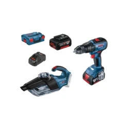 Pack Perceuse à Percussion Et Aspirateur à Main 18V 2x50 Ah Li-Ion 061