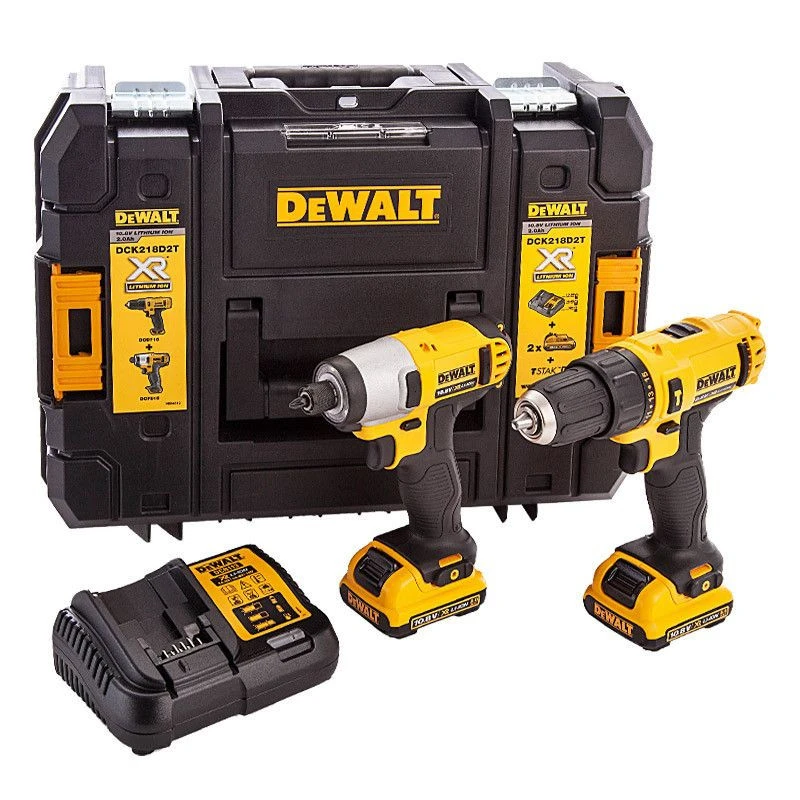 DeWALT Pack Perceuse Percussion DCD716Visseuse Chocs DCF815 108V XR Li-Ion (2 1 DeWALT Pack Perceuse Percussion DCD716Visseuse Chocs DCF815 108V XR Li-Ion (2