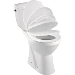 ALLIBERT Pack WC à Poser 842 X 683 Cm Sortie Verticale 3/6 L Couleur Blanc KARM