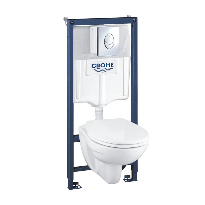 Grohe Pack WC Et Bâti-support 4 En 1 Avec Céramique Solido Perfect 39192000 1 Grohe Pack WC Et Bâti-support 4 En 1 Avec Céramique Solido Perfect 39192000