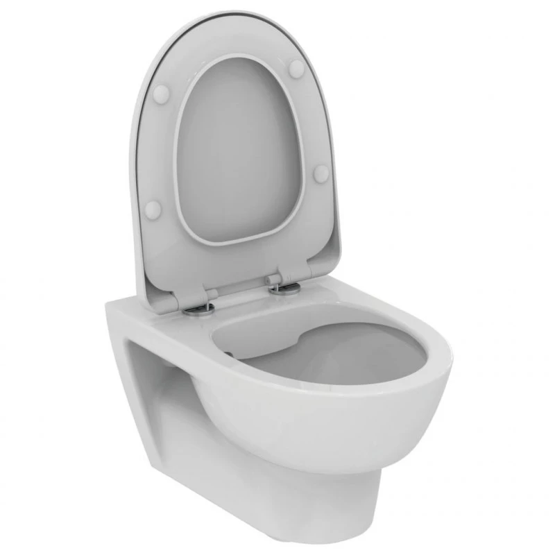 Ideal Standard Pack WC Suspendu Sans Bride 53 X 36 Cm Abattant Avec Frein Chute Blanc 1 Ideal Standard Pack WC Suspendu Sans Bride 53 X 36 Cm Abattant Avec Frein Chute Blanc