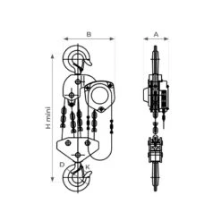 Palan Manuel à Chaîne Premium 10T 9m MHN1009M Stockman 5 Palan Manuel à Chaîne Premium 10T 9m MHN1009M Stockman -Kobleo palan manuel a chaine premium 10t 9m mhn1009m stockman 2