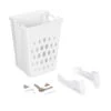 Panier à Linge Emuca Laundry Pour Module 450mm Plastique Blanc