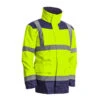Parka 4 En 1 Kanata Haute Visibilité Jaune/marine Taille L
