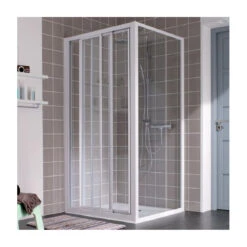 Paroi Atout 3 Coulissante 3 Volets 90 Vt Blanc