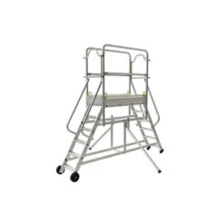 Passerelle En Alu 2x6 Marches Hauteur Accès 3,26 M PASSERELLE BANCHE