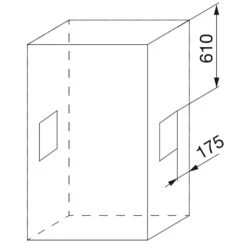 Penderie Rabattable 450-600mm Pour Armoire 12kg Acier Moka Emuca -Kobleo penderie rabattable 450 600mm pour armoire 12kg acier moka emuca 3