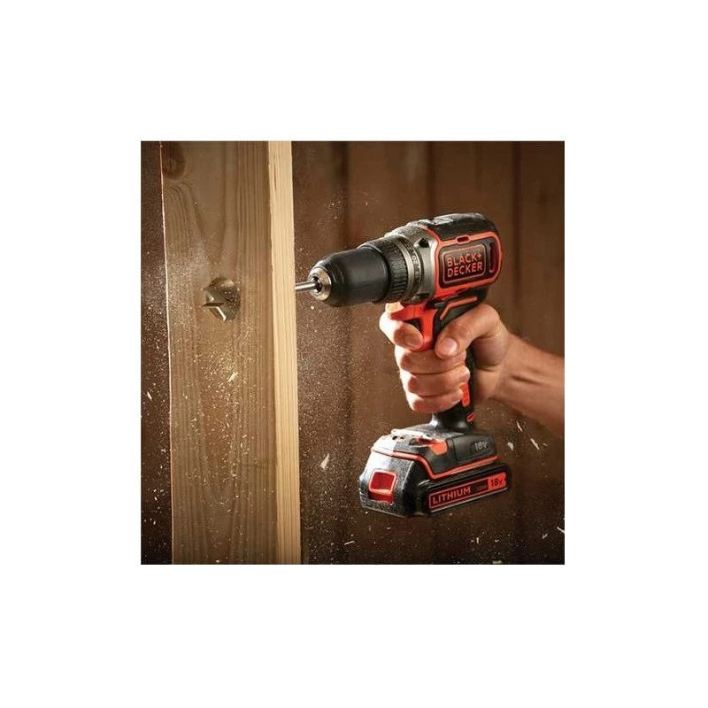 Perceuse à Batterie 18V 1,5Ah Li-Ion 13mm BL186KB 2 Perceuse à Batterie 18V 1,5Ah Li-Ion 13mm BL186KB – Image 2
