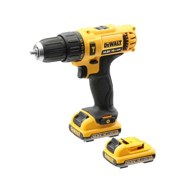 DeWALT Perceuse à Percussion 10,8V 2Ah Li-Ion Mandrin 10mm 1 DeWALT Perceuse à Percussion 10,8V 2Ah Li-Ion Mandrin 10mm