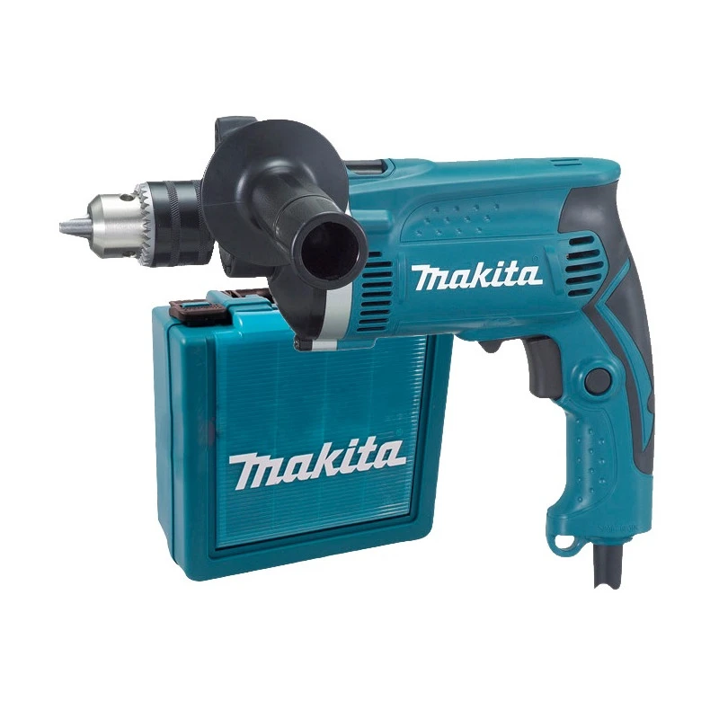 Makita Perceuse à Percussion 710 W HP1630K 2 Makita Perceuse à Percussion 710 W HP1630K – Image 2