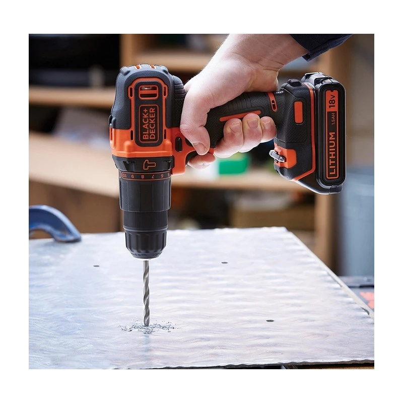 Perceuse à Percussion à Batterie 18V 15Ah Li-Ion Avec Coffret Accessoi 2 Perceuse à Percussion à Batterie 18V 15Ah Li-Ion Avec Coffret Accessoi – Image 2