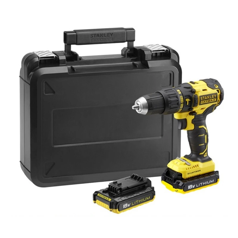 Stanley Perceuse à Percussion à Batterie 2x 18V 2Ah Li-Ion FMC628D2K-QW 1 Stanley Perceuse à Percussion à Batterie 2x 18V 2Ah Li-Ion FMC628D2K-QW