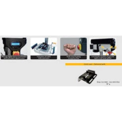 Peugeot Perceuse D'établi 16 Mm à Affichage Digitale 16 Vitesses 550W -Kobleo perceuse d etabli 16 mm a affichage digitale 16 vitesses 550w 2