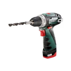 Metabo Perceuse Visseuse à Batterie 10.8 V 1x2Ah Li-Ion PowerMaxx BS