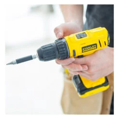 Stanley Perceuse Visseuse à Batterie 10,8V 1,5Ah 27Nm FMC011S2 -Kobleo perceuse visseuse a batterie 10 8v 1 5ah 27nm fmc011s2 stanley 2