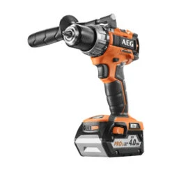 AEG Perceuse Visseuse à Batterie 18V 4Ah ProLi-Ion 65Nm BS18C2BL LI-402C