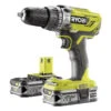 Ryobi Perceuse Visseuse à Batterie One+ 18V 2,5Ah Li-Ion 50Nm R18PD3-225S