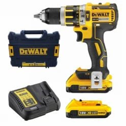 DeWALT Perceuse Visseuse à Percussion DCD795D2 18V Li-Ion 2x2Ah 60Nm