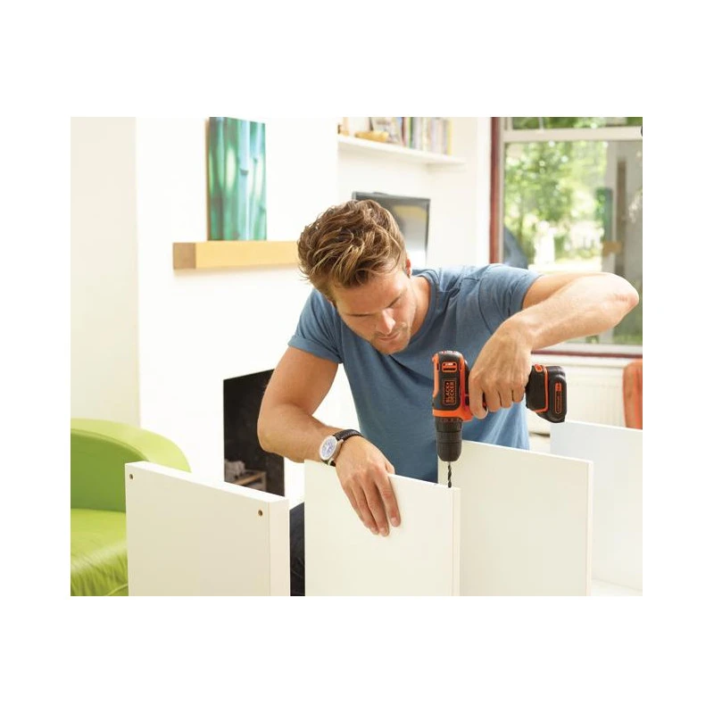 PerceuseVisseuse Batterie 108V 15Ah Li-Ion 2 Batteries Coffret BDCDD12 2 PerceuseVisseuse Batterie 108V 15Ah Li-Ion 2 Batteries Coffret BDCDD12 – Image 2