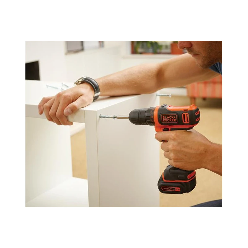 PerceuseVisseuse Batterie 108V 15Ah Li-Ion 2 Batteries Coffret BDCDD12 3 PerceuseVisseuse Batterie 108V 15Ah Li-Ion 2 Batteries Coffret BDCDD12 – Image 3