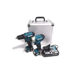 Perceuse Visseuse Clé à Chocs Makita CLX224X 12V Batteries Et Coffret