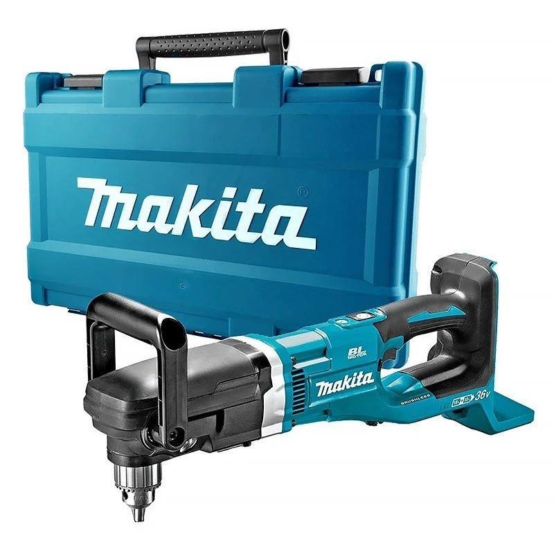 Makita Perceuse Visseuse D'angle 36V (2x18V) Li-Ion 13mm DDA460ZK 1 Makita Perceuse Visseuse D'angle 36V (2x18V) Li-Ion 13mm DDA460ZK