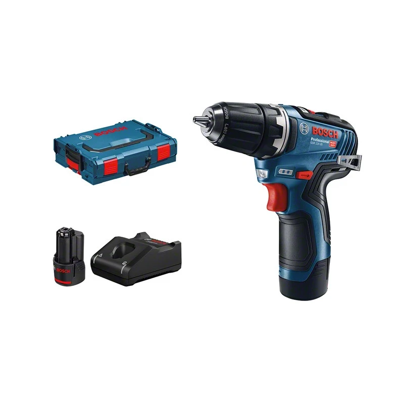 Perceuse-visseuse GSR 12V-35 Professional 12V 2x3,0Ah Coffret Bosch 1 Perceuse-visseuse GSR 12V-35 Professional 12V 2x3,0Ah Coffret Bosch