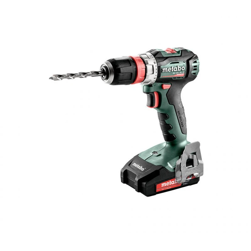 Metabo PerceuseVisseuse 18V Li-Ion 2x 20 Ah 60 Nm 32mm Système Quick BS 18 L 1 Metabo PerceuseVisseuse 18V Li-Ion 2x 20 Ah 60 Nm 32mm Système Quick BS 18 L