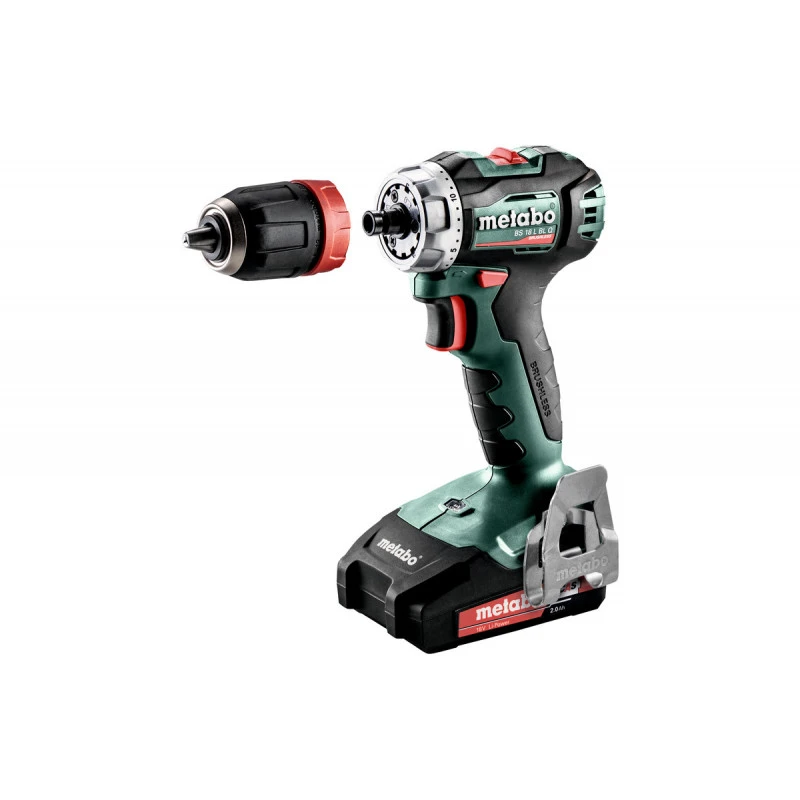 Metabo PerceuseVisseuse 18V Li-Ion 2x 20 Ah 60 Nm 32mm Système Quick BS 18 L 4 Metabo PerceuseVisseuse 18V Li-Ion 2x 20 Ah 60 Nm 32mm Système Quick BS 18 L – Image 4