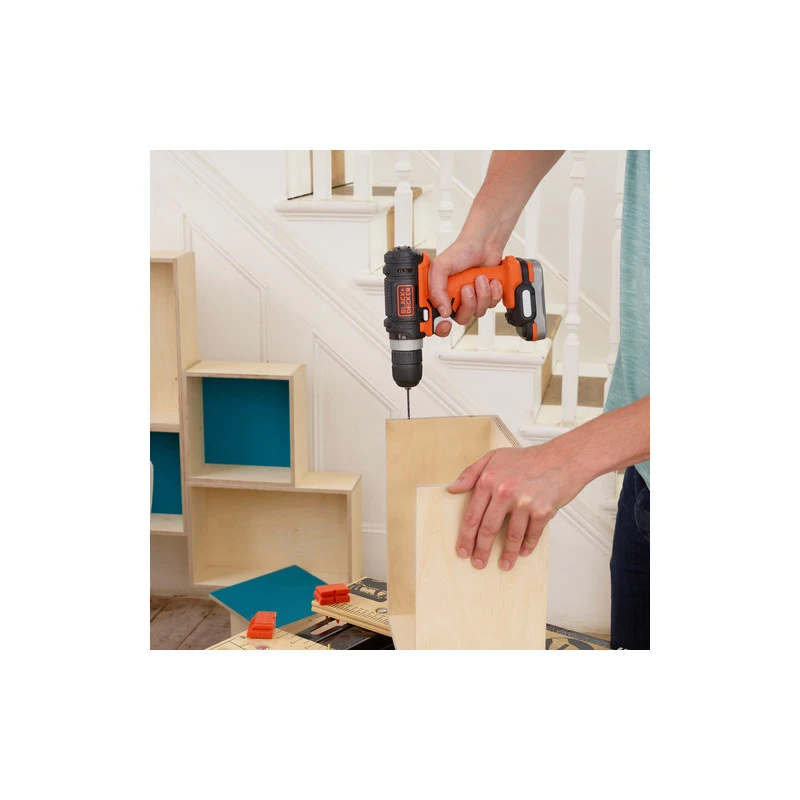 PerceuseVisseuse Sans Fil 12V Lithium 26 Nm BDCDD12USB-XJ 3 PerceuseVisseuse Sans Fil 12V Lithium 26 Nm BDCDD12USB-XJ – Image 3