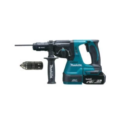 Makita Perfo-burineur SDS-Plus 24 Mm 18 V Li-Ion 5 Ah 2J DHR243RTJ
