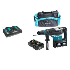 Perforateur Burineur SDS-Plus 2x18V Li-Ion 4x5Ah DHR400PT4U Makita