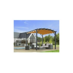 Pergola Arche Structure Mixte 1122 M2 Toiture Rouille 140 Gr/m2 PER343 5 Pergola Arche Structure Mixte 1122 M2 Toiture Rouille 140 Gr/m2 PER343 -Kobleo pergola arche structure mixte 11 22 m2 toiture rouille 140 gr m2 per343 habrita foresta 2