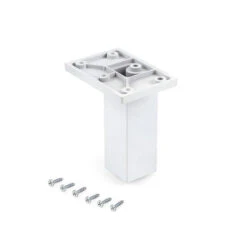 Emuca - Pied Pour Meubles Smartfeet 1 Central 100-110mm Plastique Blanc - 2023512